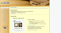 Desktop Screenshot of aeb.staatsbibliothek-berlin.de