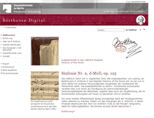 Tablet Screenshot of beethoven.staatsbibliothek-berlin.de